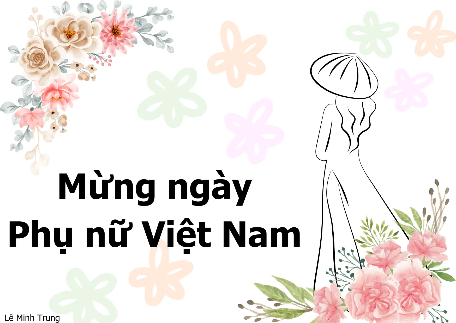Chúc mừng ngày Phụ nữ Việt Nam