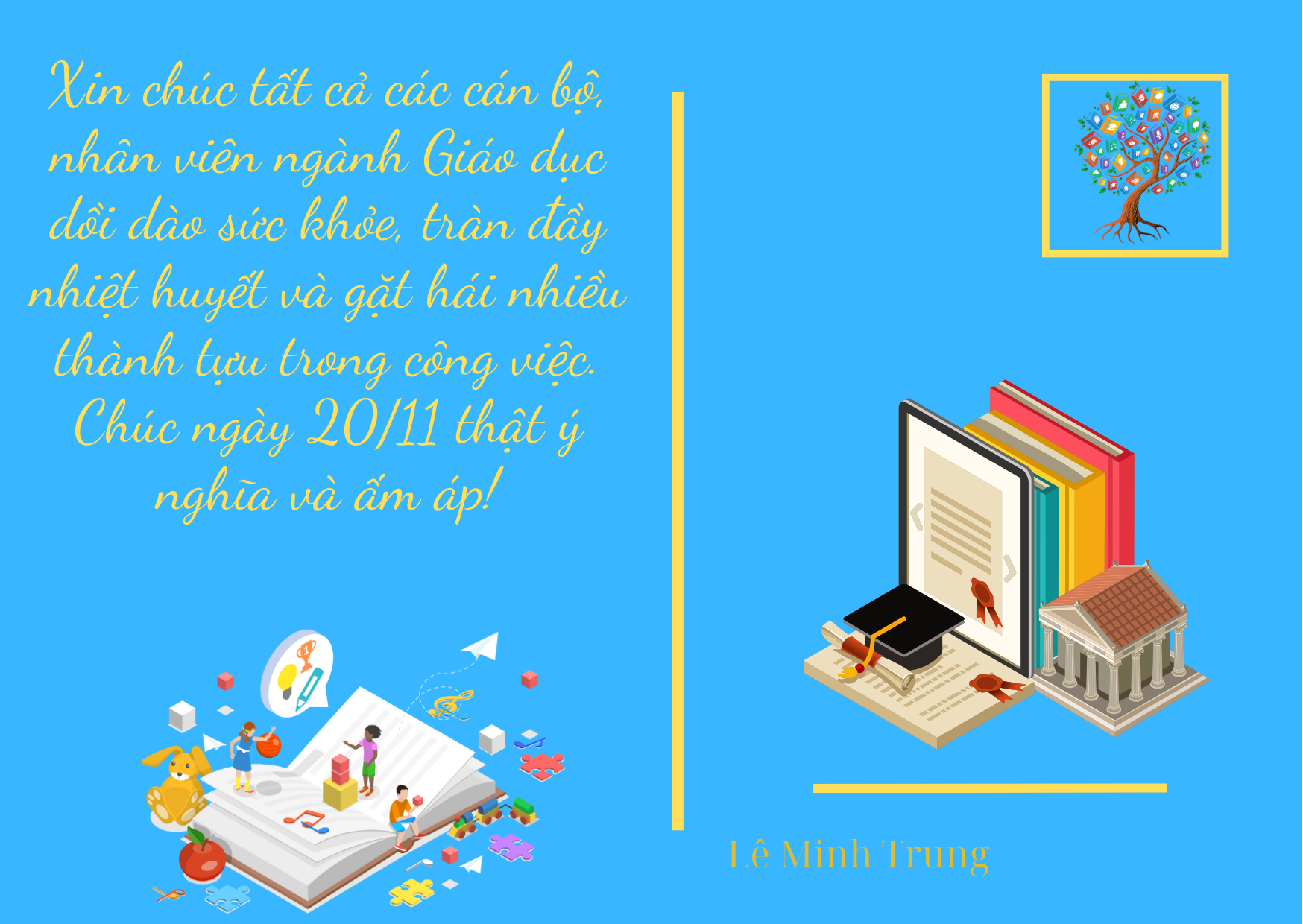 Chào ngày mới, Chào tuần mới, Chào mừng ngày Hiến chương nhà giáo Việt Nam